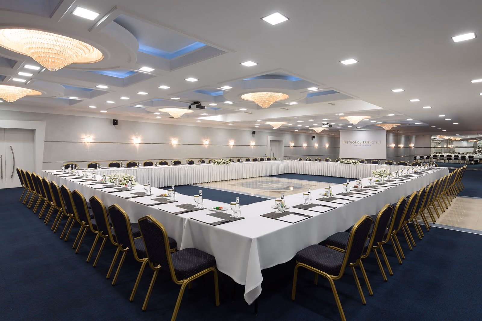 Metropolitan Hotels Ankara Safir Salonu toplantı düzeni