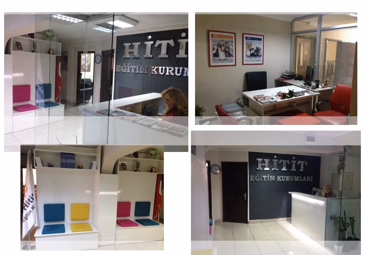 Hitit Eğitim Kızılay merkezinin giriş ve çalışma alanları
