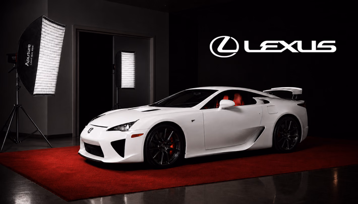 CERS Dijital portföyünden Lexus reklam filmi stüdyo çekimi